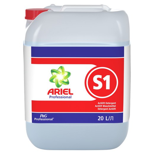 Ariel s1 detergente para sistema de lavado 20 litros