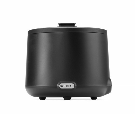 Chafing dish sopa. Color negro. 500 W