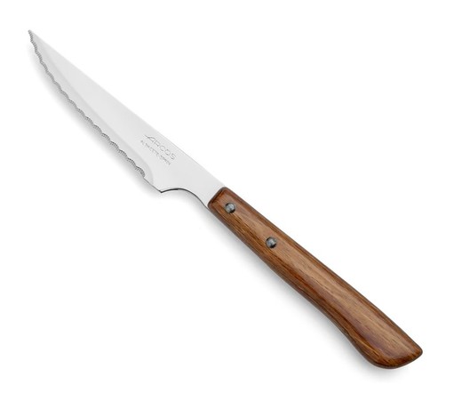 Cuchillo chuletero madera haya perlado 105 mm