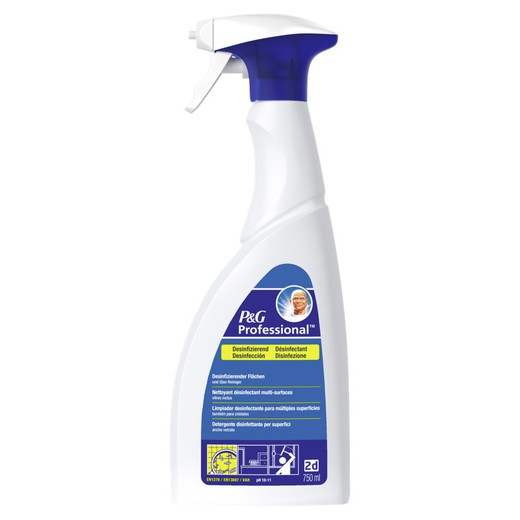 Mr Proper Desinfectant /Netejacristalls 750 ml (2D)
