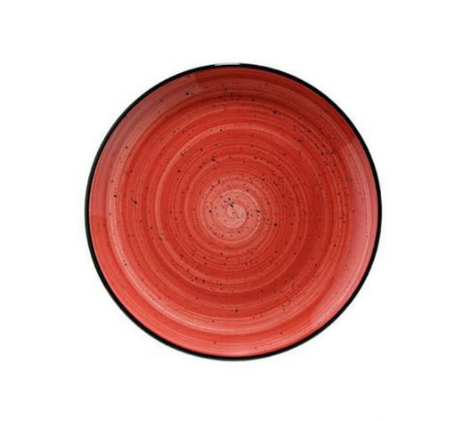 Plato llano 27 cm passion gourmet red