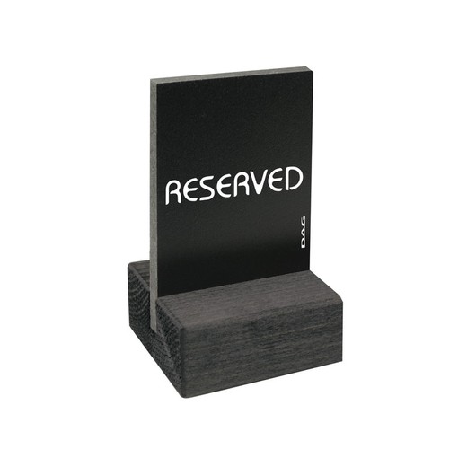 Senyal reservat 5,5x7,5 cm