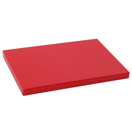 Tabla corte 300x200x20 mm roja