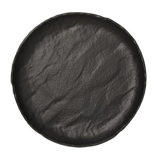 Vulcania black plato llano 21 cm