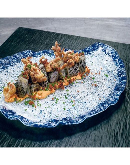 Safata 32x25 cm murà cobalt