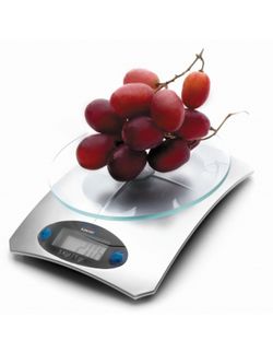 Bàscula sobretaula vidre