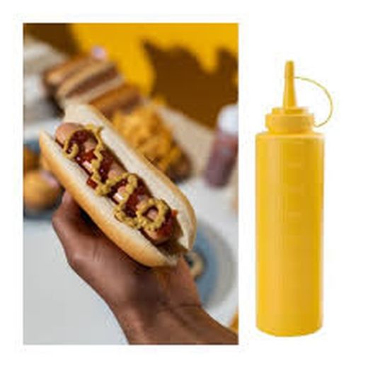 Ampolla biberó 700 ml amb tap groga