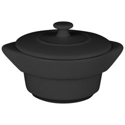 Xef fusion sopera rodona amb tapa negra