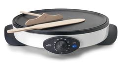 Máquina de fazer crepes elétrica 30 cm