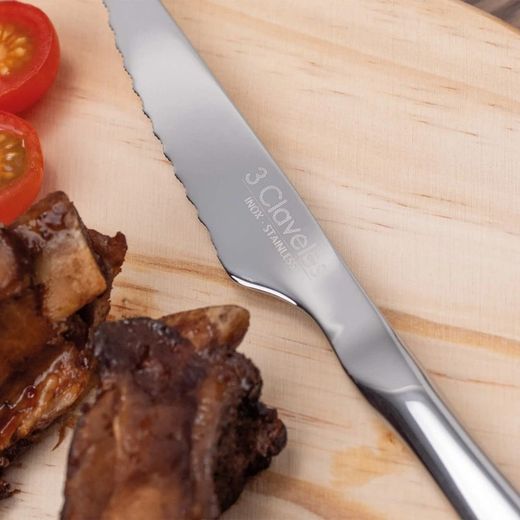 Faca para bife 3 cravos