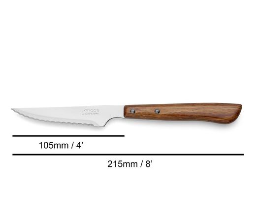 Ganivet de picapedrer fusta hagi perlat 105 mm
