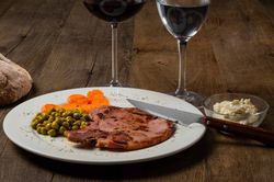 Ganivet de picapedrer fusta hagi perlat 105 mm