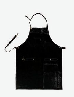 Delantal barista negro