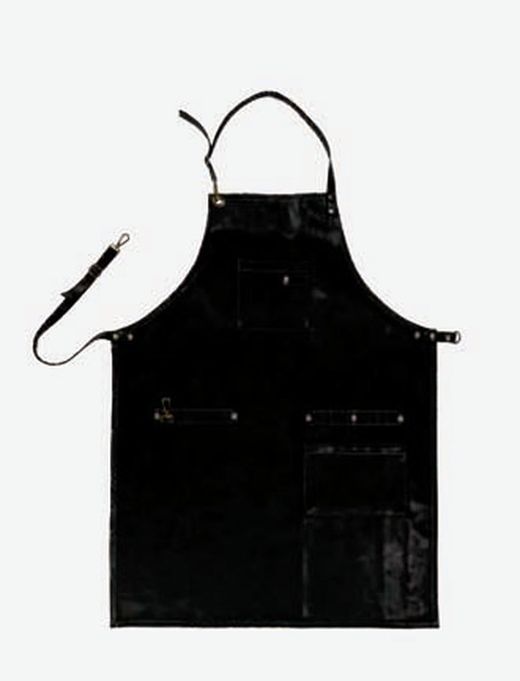 Delantal barista negro