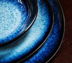 Floral plat postres 23 cm