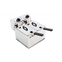 Freidora eléctrica evolution sin grifo 5+5 litros