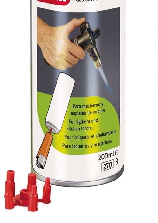 Gas butano azul universal