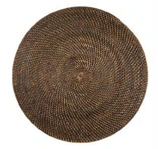 Estovalles rattan 36 cm marró