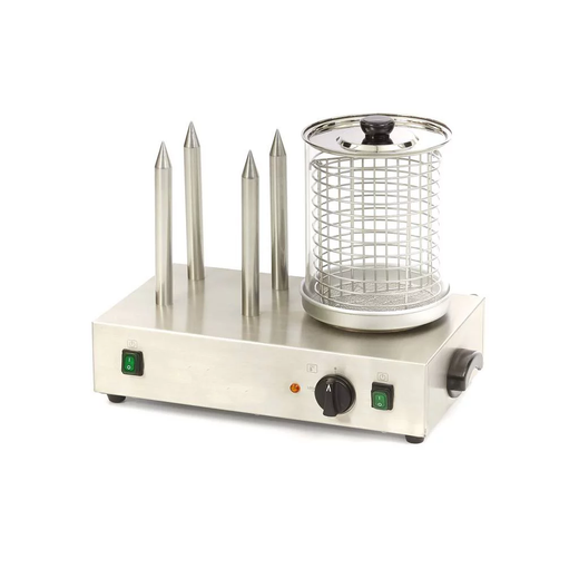 Máquina para hacer perritos. 4 pinchos