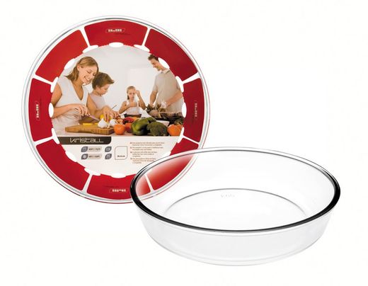 Molde alto 26 cm cristal