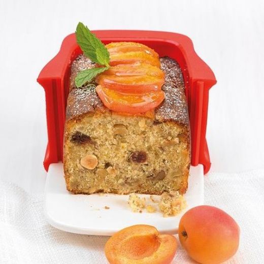 Molde rectangular Duo 15cm rojo