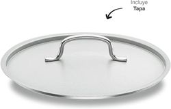 Olla recta con tapa 24 cm