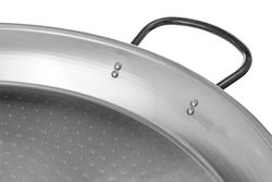Paellera valenciana  pulida 42 cm
