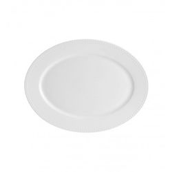 PERLA WHITE – Font oval 33 cm