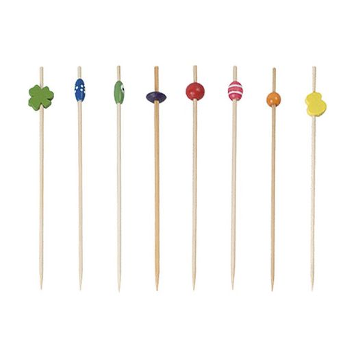 Picks decorados surtidos 100 unidades por cajita