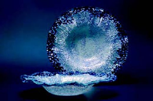 Plat degustació murà cobalt