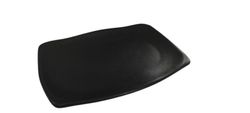 Plato rectangular 280x195mm, negro