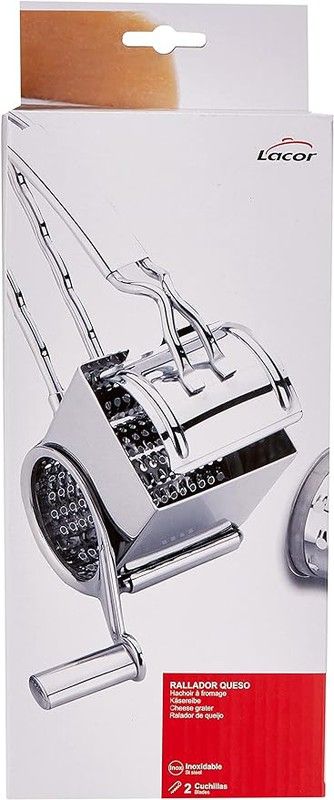 Ratllador formatge inox 2 fulles