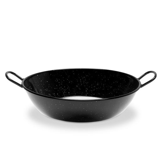Sartén honda esmaltada con asas 55 cm