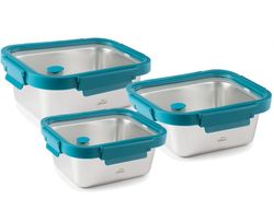 Set 3 recipients inox