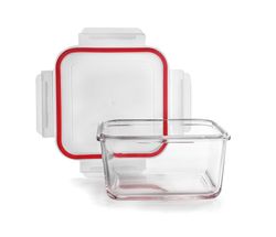 Táper de cristal borosilicato cuadrado