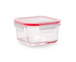Táper de cristal borosilicato cuadrado