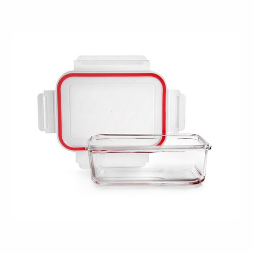 Táper de cristal borosilicato rectangular