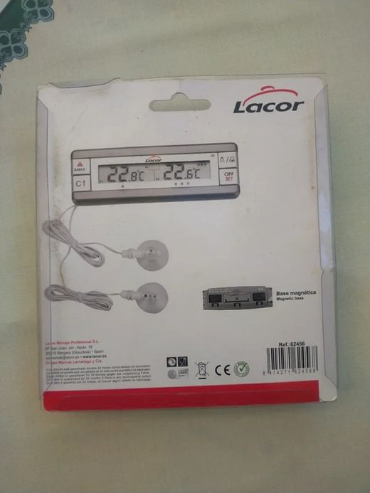 Termòmetre alarma nevera